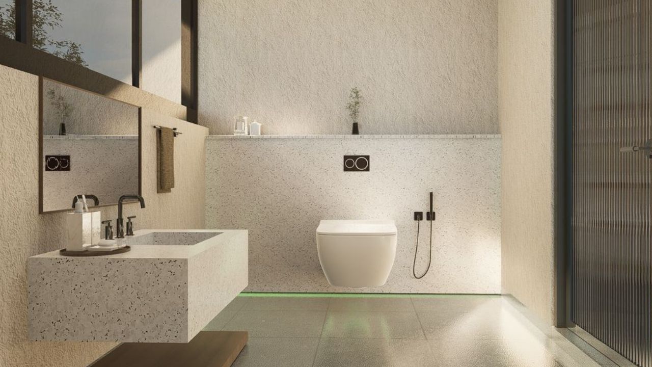 WC suspendu