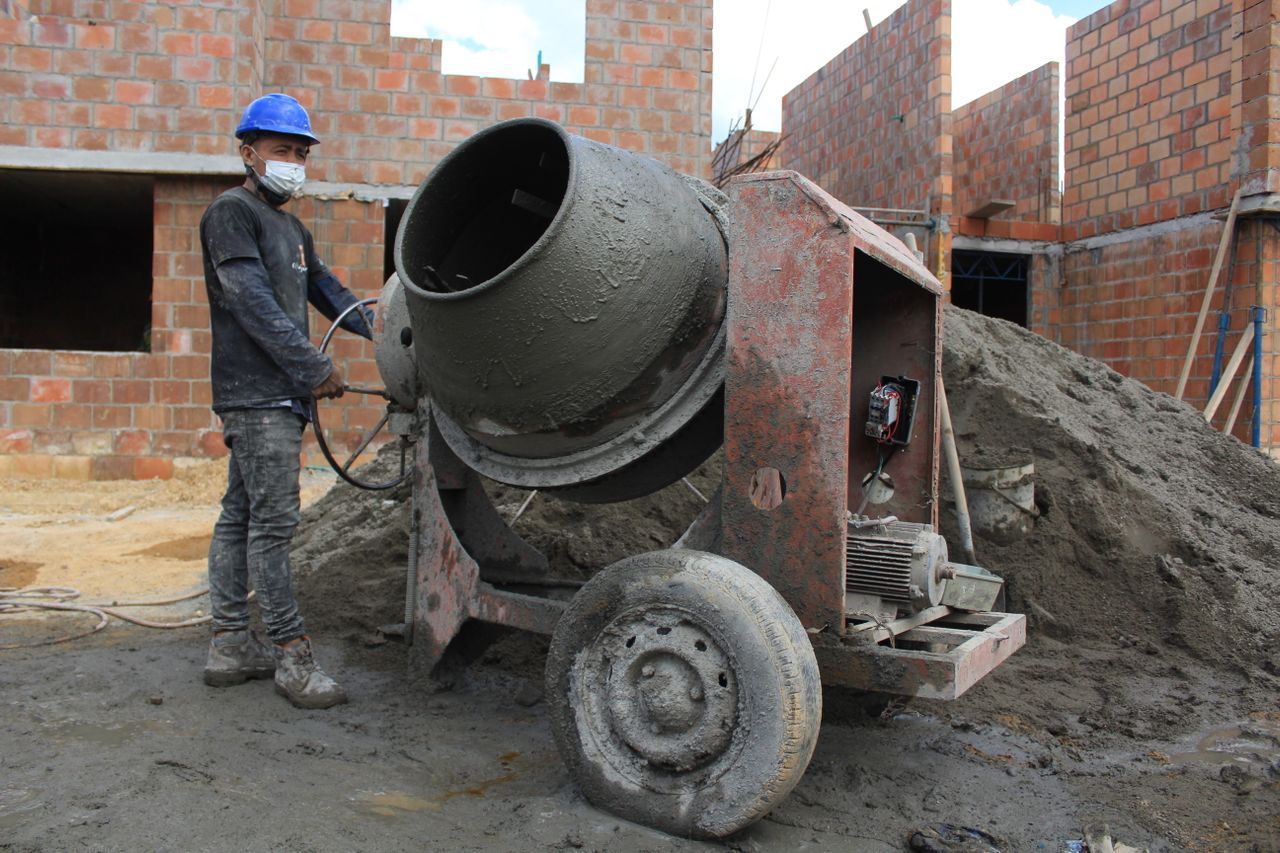 Béton dosé à 350 kg