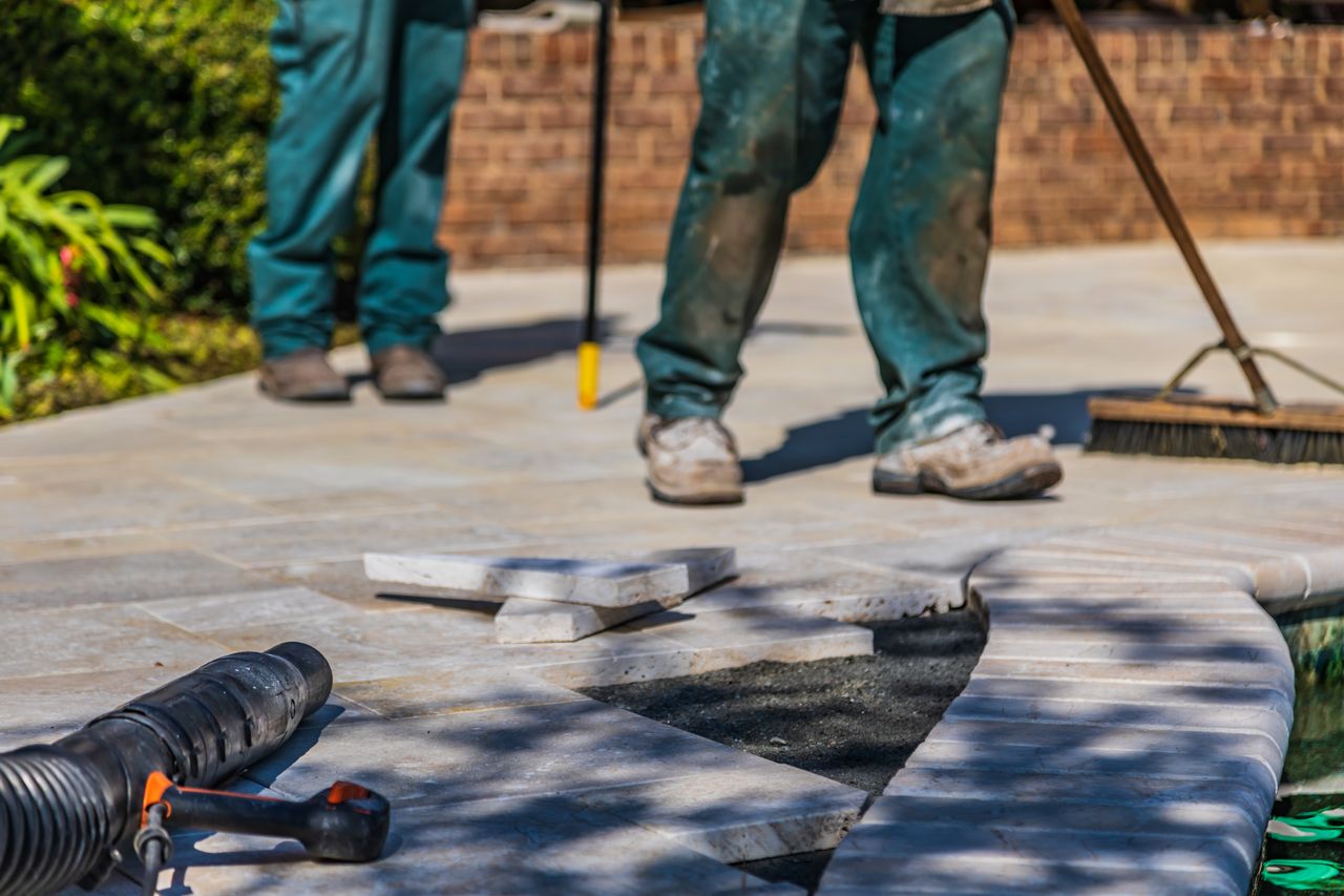 Jointoyer un carrelage extérieur